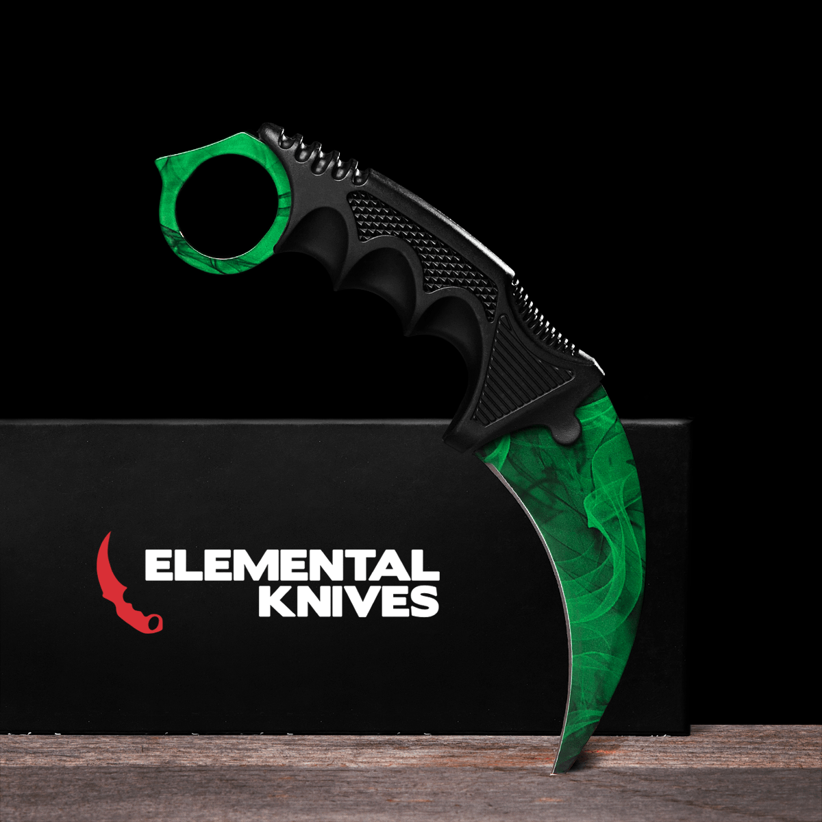Gamma Phase 2 Karambit 1.0 - Real Video Game Knife Skin - Elemental –  Elemental Knives